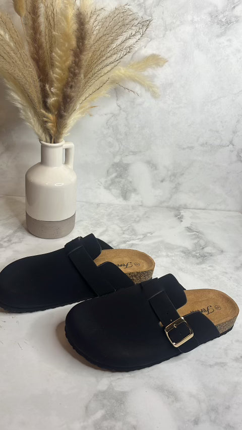 Black Crog Sandals